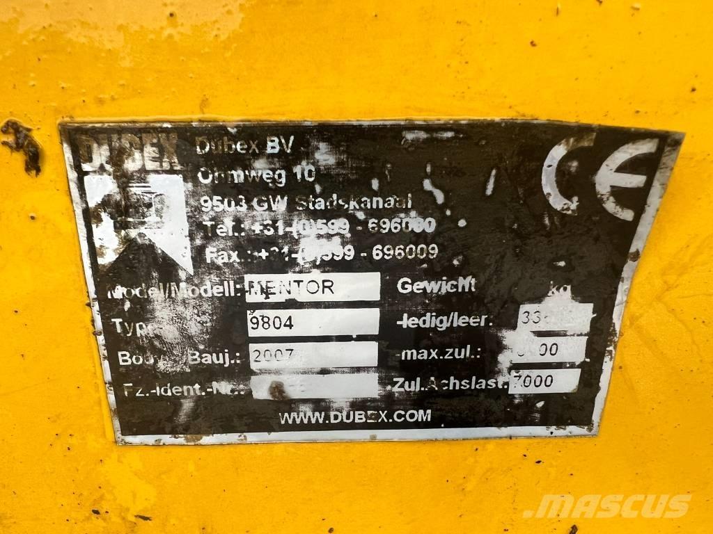 Dubex Mentor 9804 Tažené postřikovače