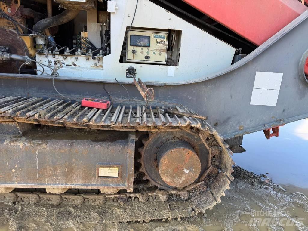 Sandvik QA 450 Mobilní třídiče