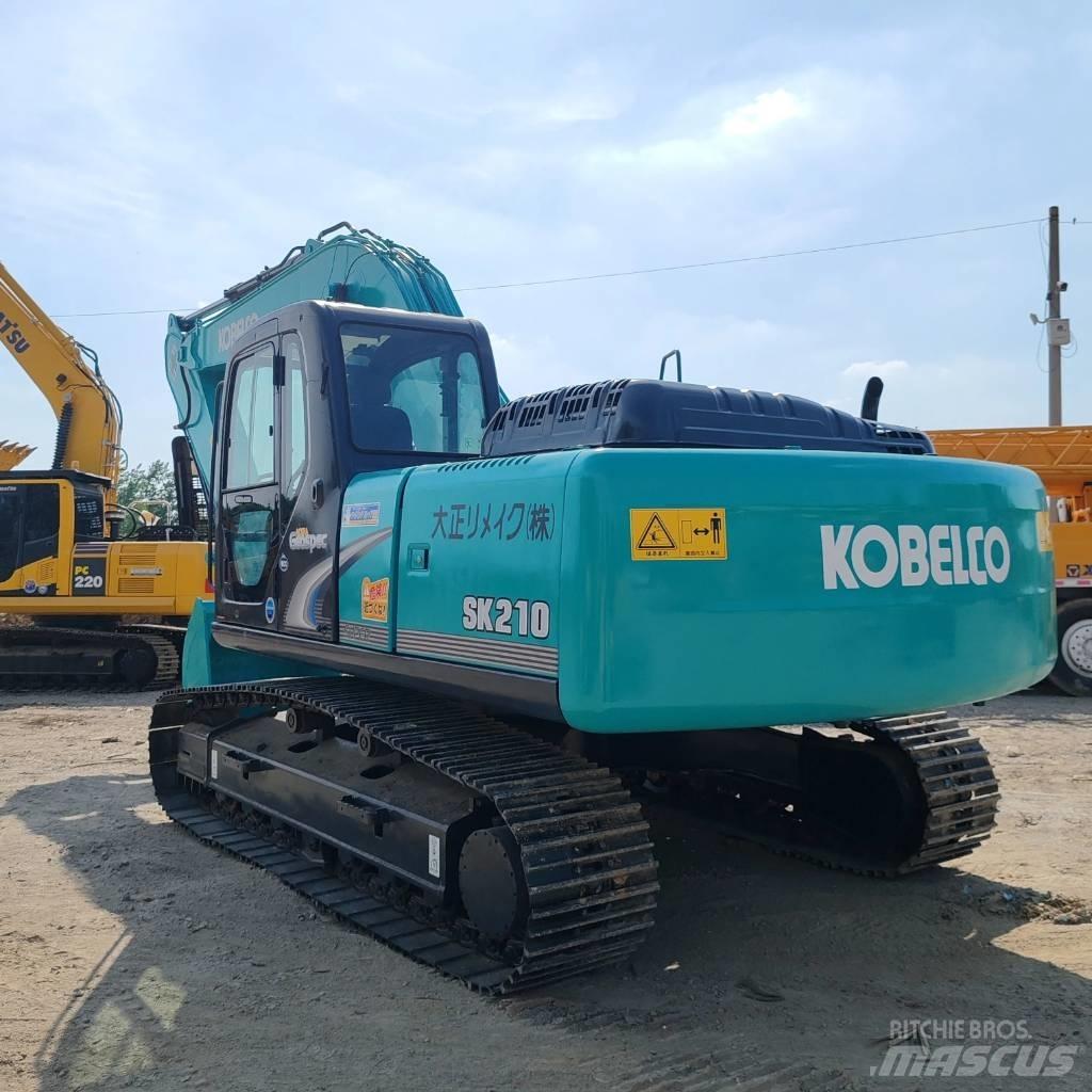 Kobelco SK 210 Pásová rýpadla