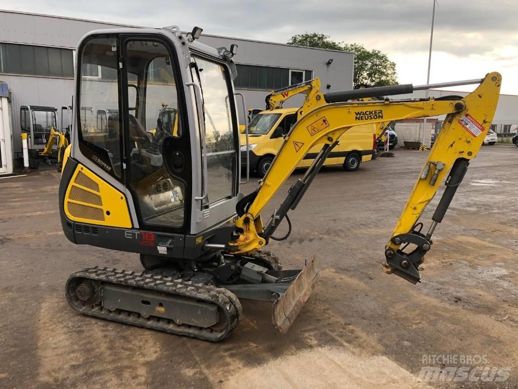 Wacker Neuson ET 18 Pásová rýpadla