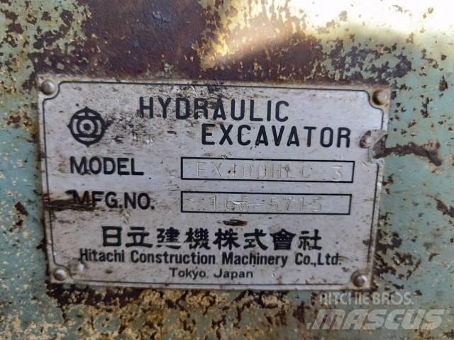 Hitachi EX400HLC-3 Pásová rýpadla
