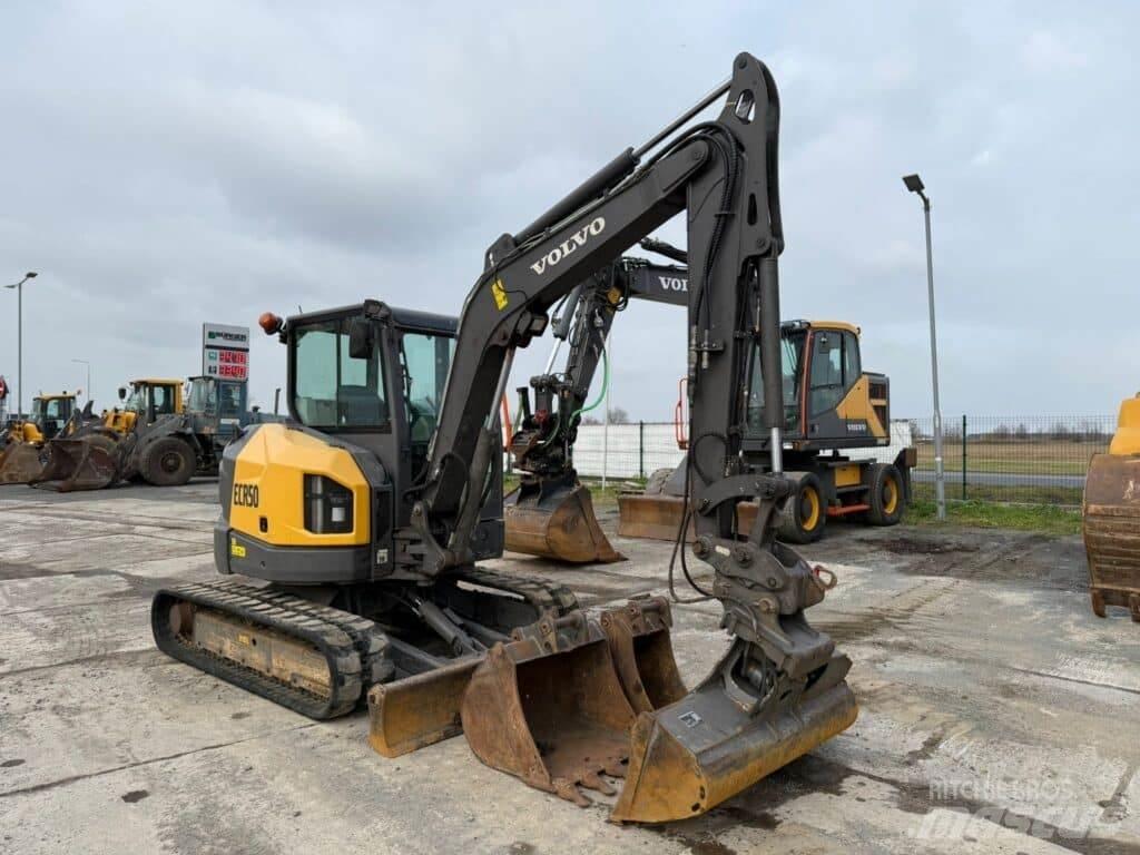Volvo ECR50F Mini rýpadla < 7t