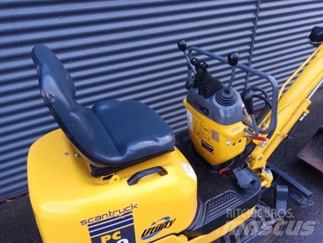 Komatsu PC 9 Mini rýpadla < 7t