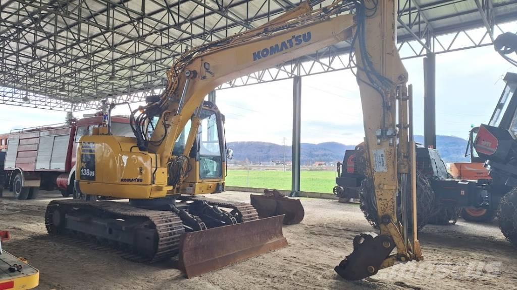 Komatsu PC 138 US-8 Pásová rýpadla