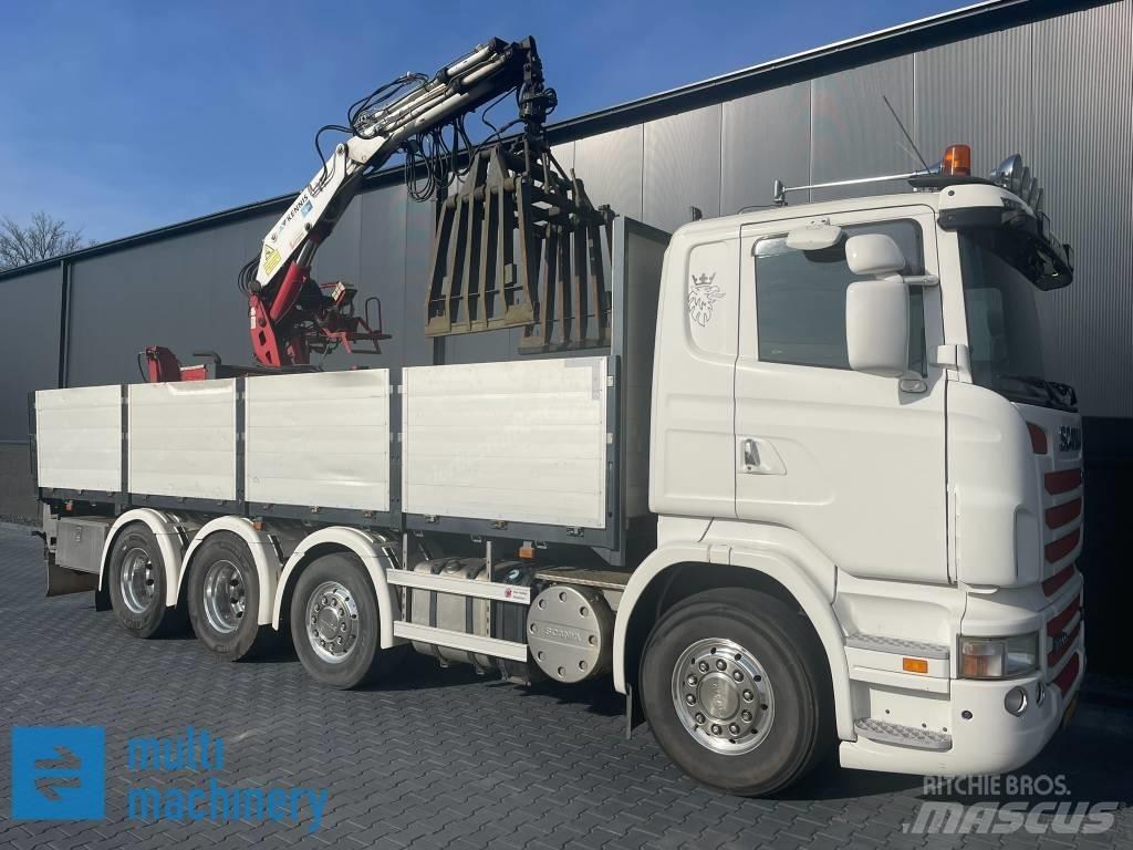 Scania R500 V8 Valníky/Sklápěcí bočnice
