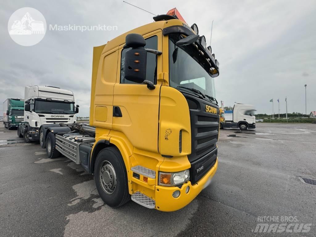 Scania R 420 LB Hákový nosič kontejnerů