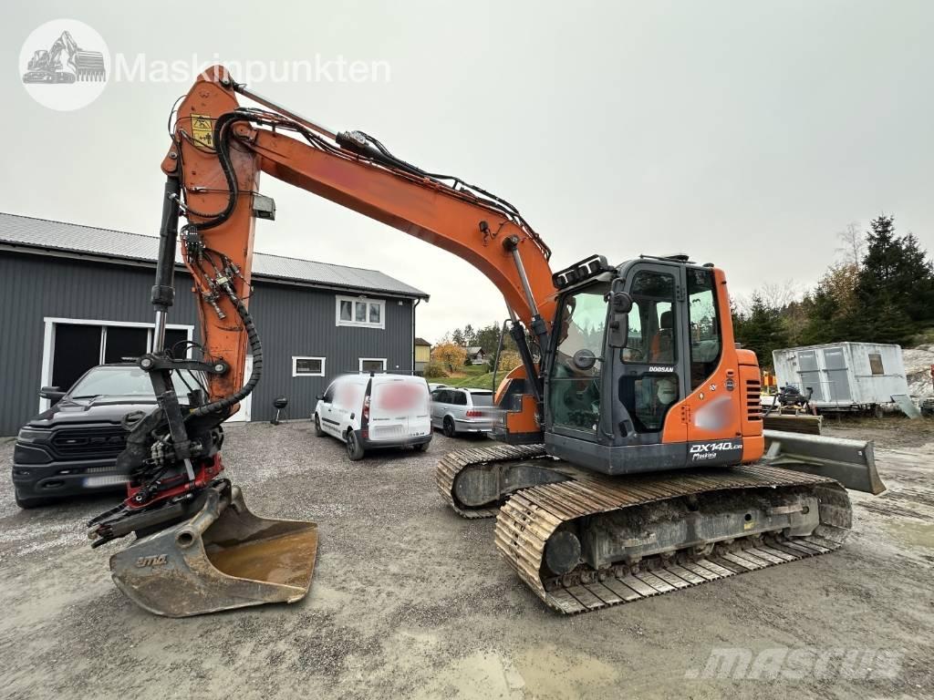 Doosan DX 140 LCR-5 Pásová rýpadla