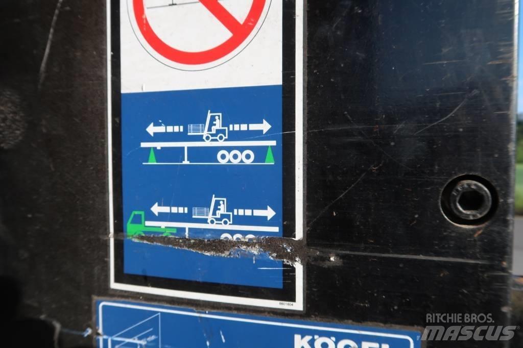Kögel SN 24 Plachtové návěsy