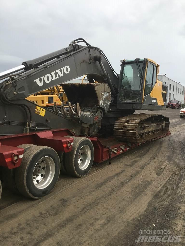 Volvo ec250el Pásová rýpadla