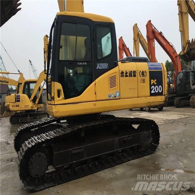 Komatsu pc200-7 Pásová rýpadla