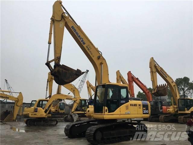 Komatsu pc200-7 Pásová rýpadla