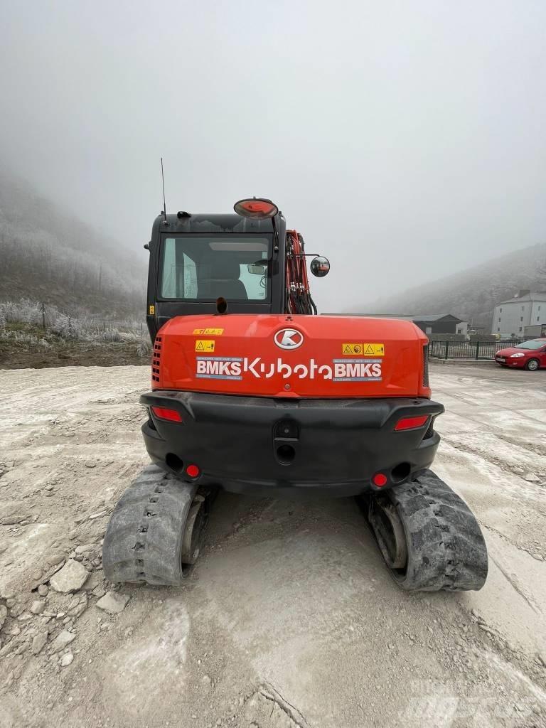 Kubota KX 080-4a2 Midi rýpadla 7t - 12t