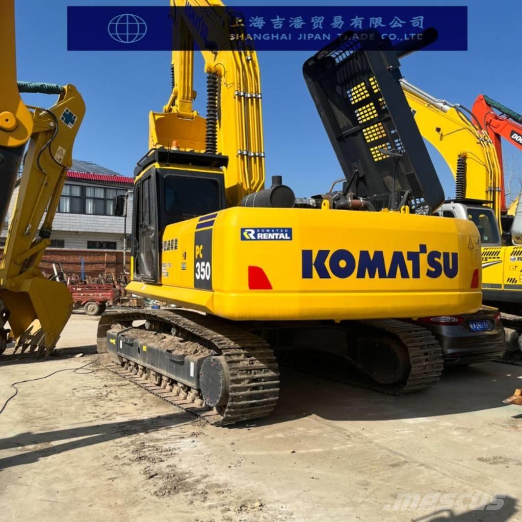 Komatsu PC 350 Pásová rýpadla