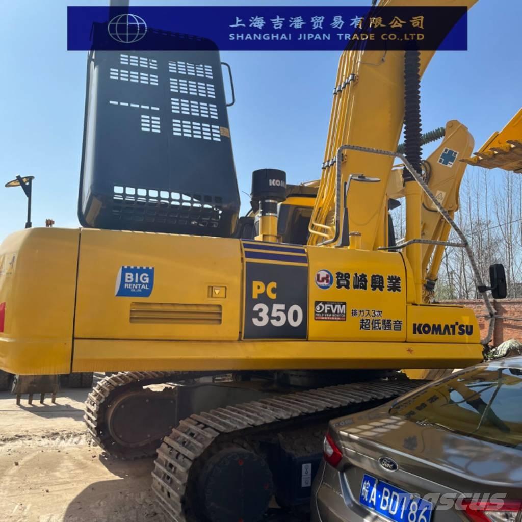 Komatsu PC 350 Pásová rýpadla