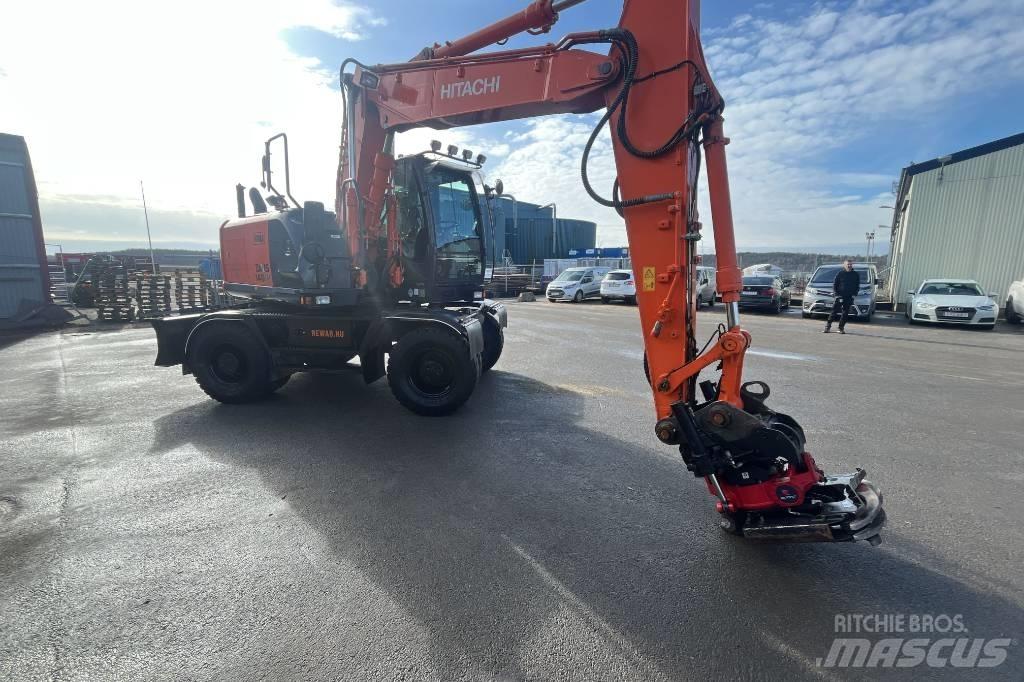 Hitachi ZX 140 W-5B Kolová rýpadla