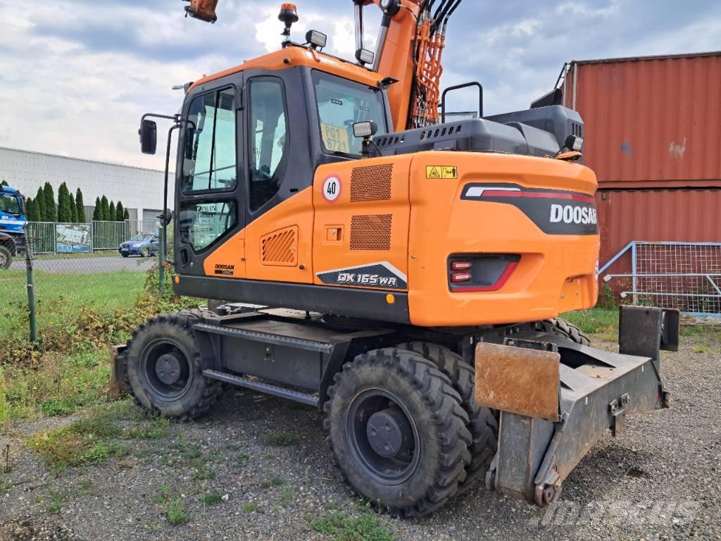 Doosan DX165WR-7 Kolová rýpadla