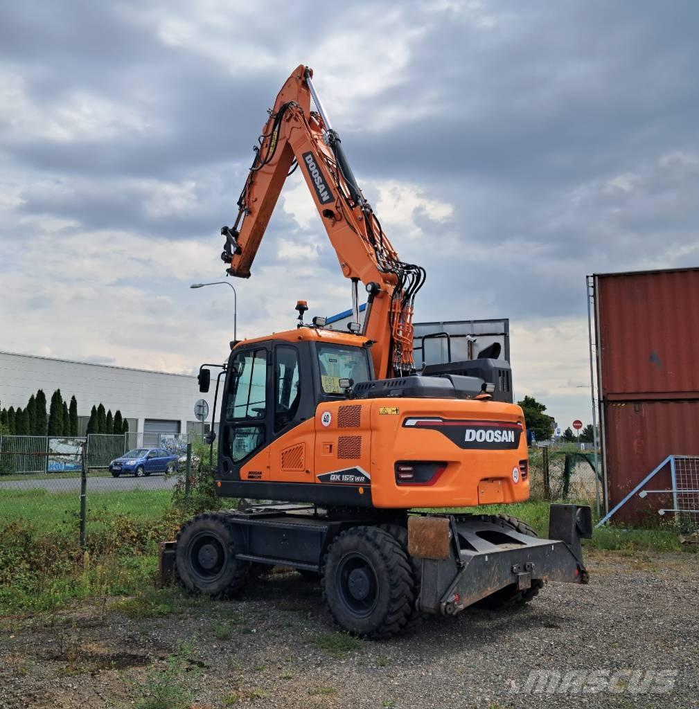 Doosan DX165WR-7 Kolová rýpadla