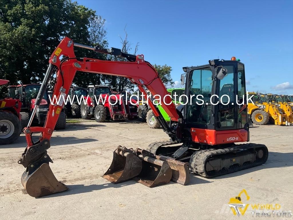 Kubota U 50-5 Midi rýpadla 7t - 12t
