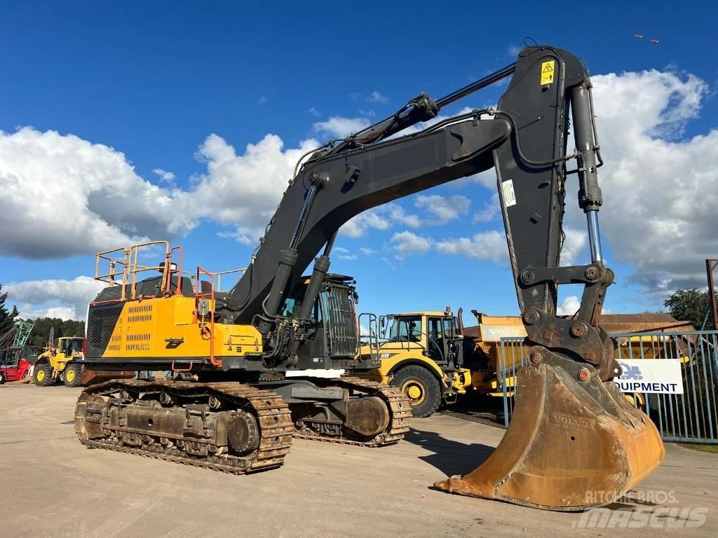 Volvo EC 750 E Pásová rýpadla