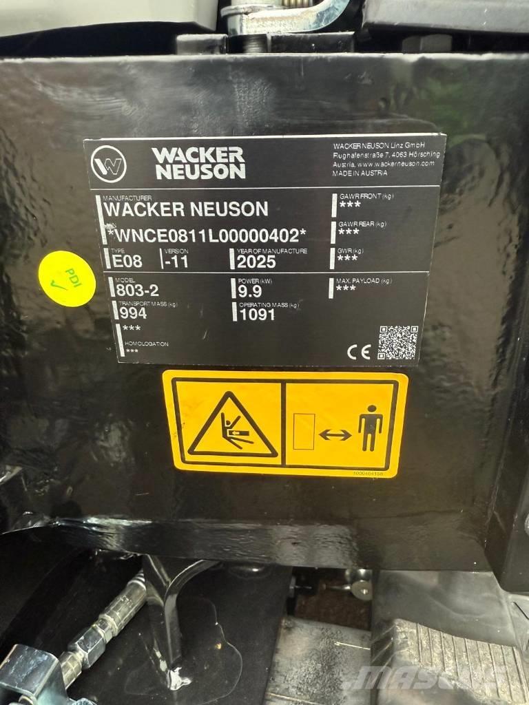 Wacker Neuson 803 Mini rýpadla < 7t