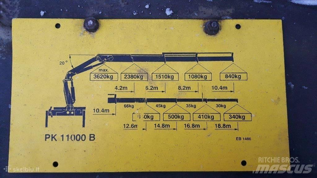 Palfinger PK 11000 Nakládací jeřáby