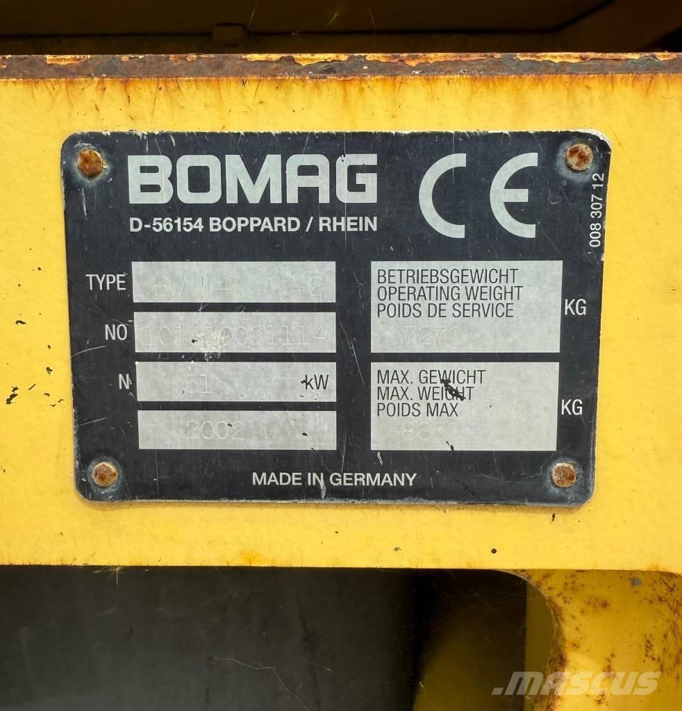 Bomag BW 144 AD-2 Tandemové válce