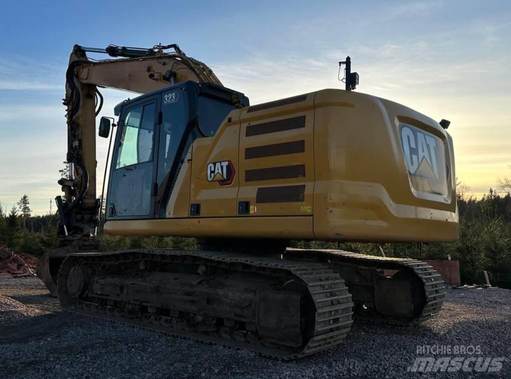 CAT 320 Pásová rýpadla