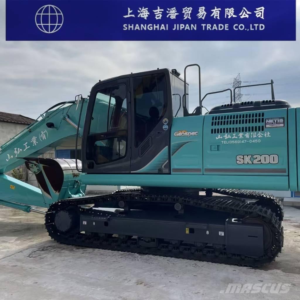 Kobelco SK 200 Pásová rýpadla
