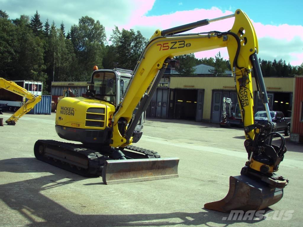 Wacker Neuson 75 Z3 Midi rýpadla 7t - 12t