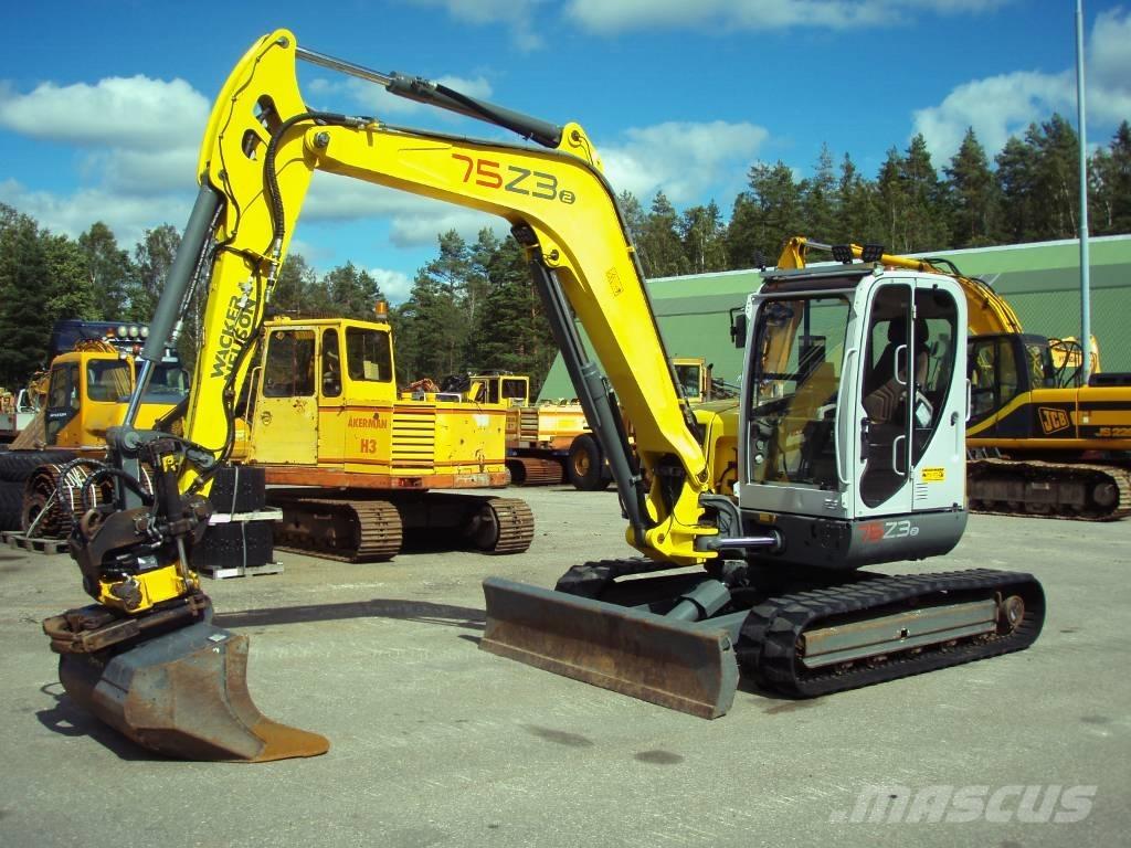 Wacker Neuson 75 Z3 Midi rýpadla 7t - 12t