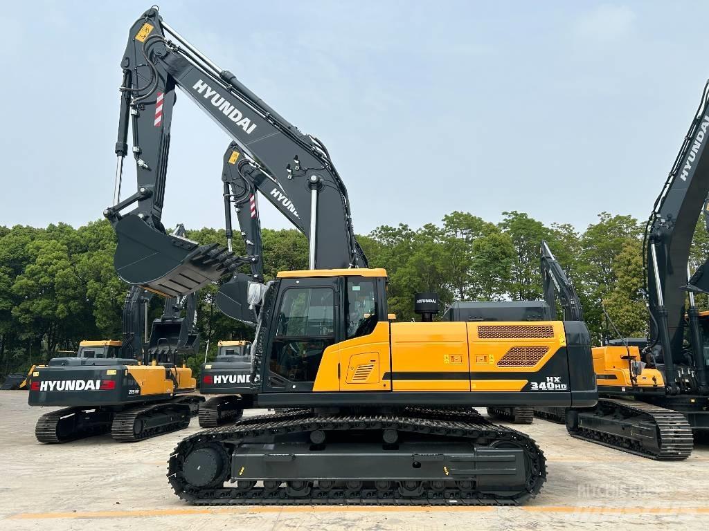 Hyundai HX 340 HD Pásová rýpadla