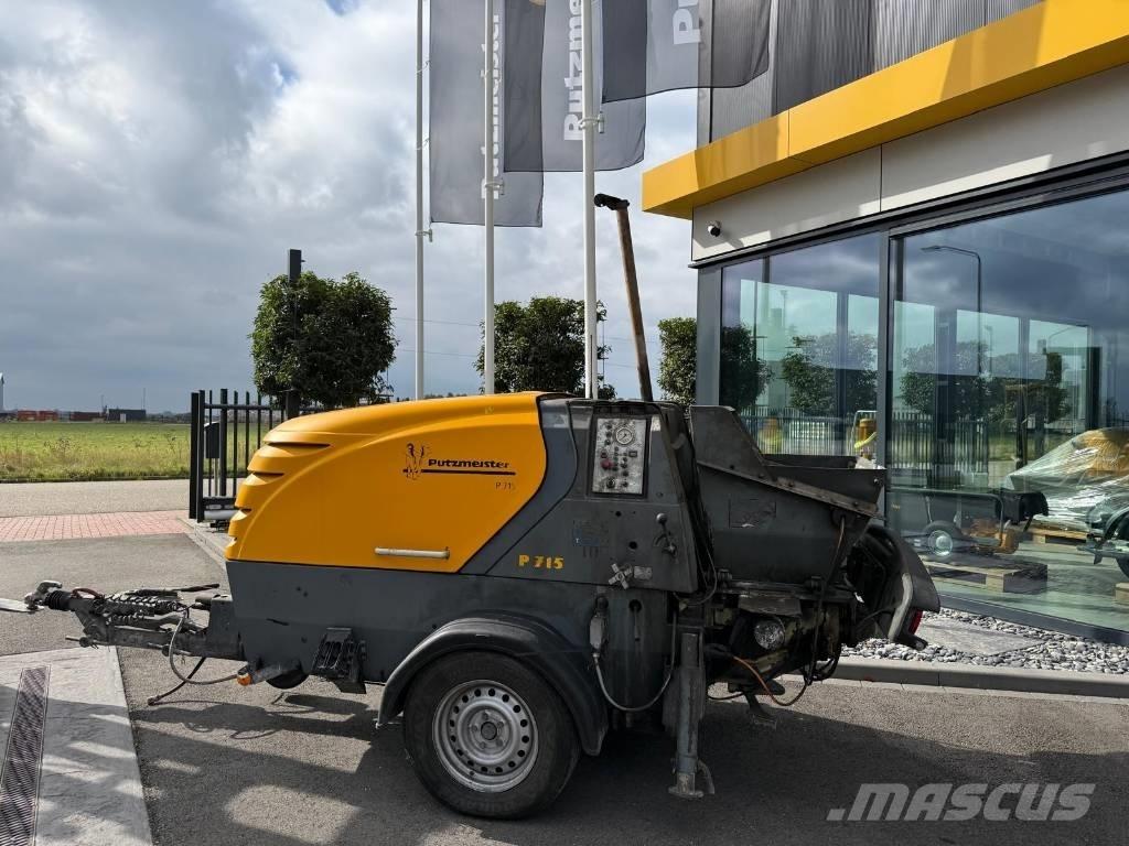 Putzmeister P 715 TD Nákladní auta s čerpadly betonu