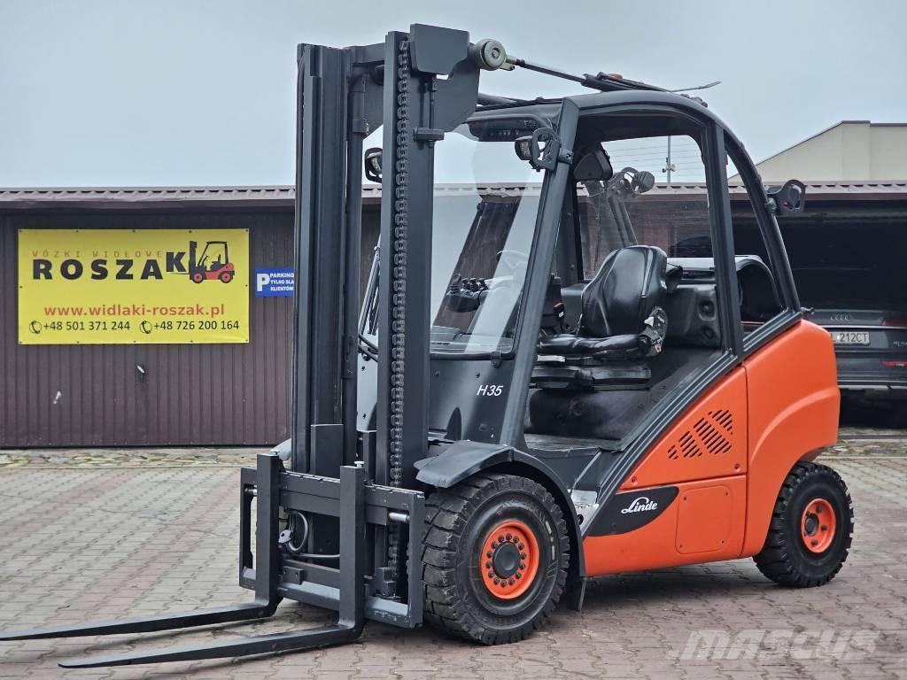 Linde H35T-02 LPG vozíky