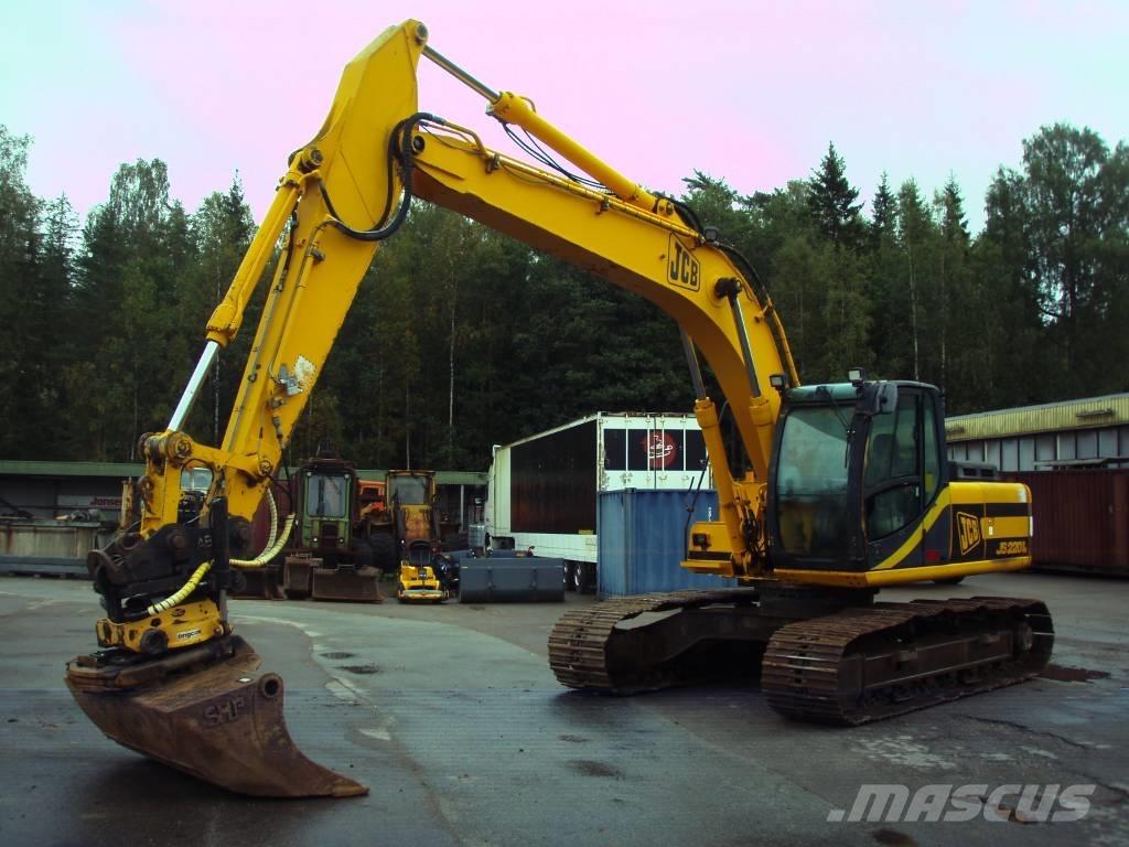 JCB JS 220 L Pásová rýpadla