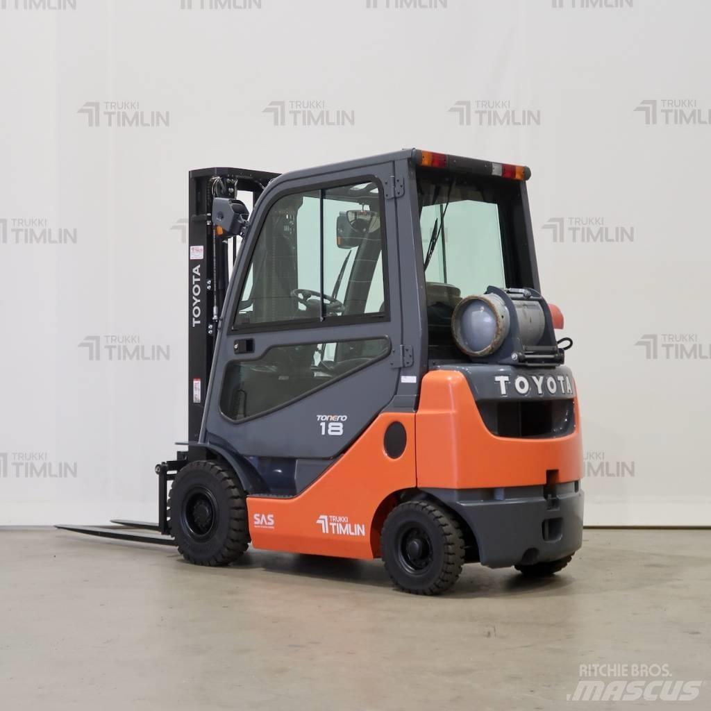 Toyota 02-8FGF18 LPG vozíky