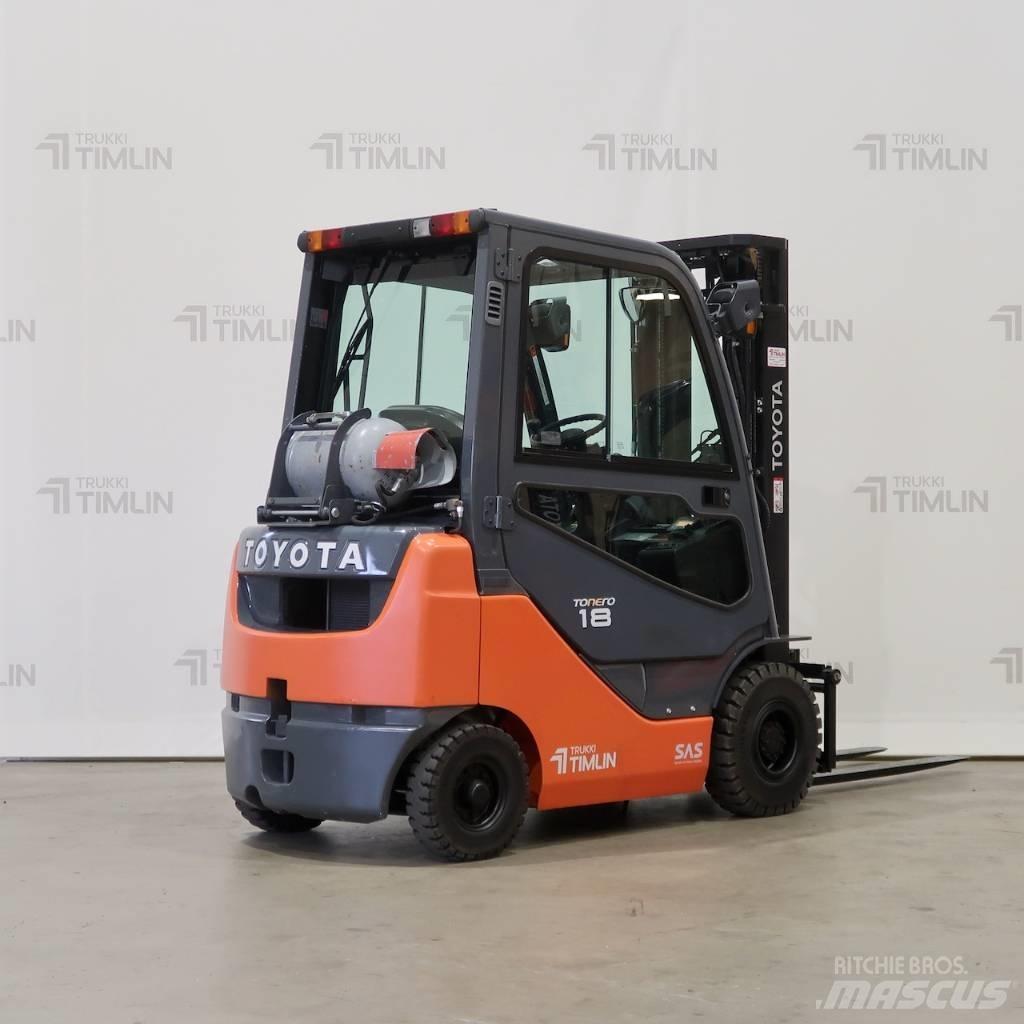 Toyota 02-8FGF18 LPG vozíky