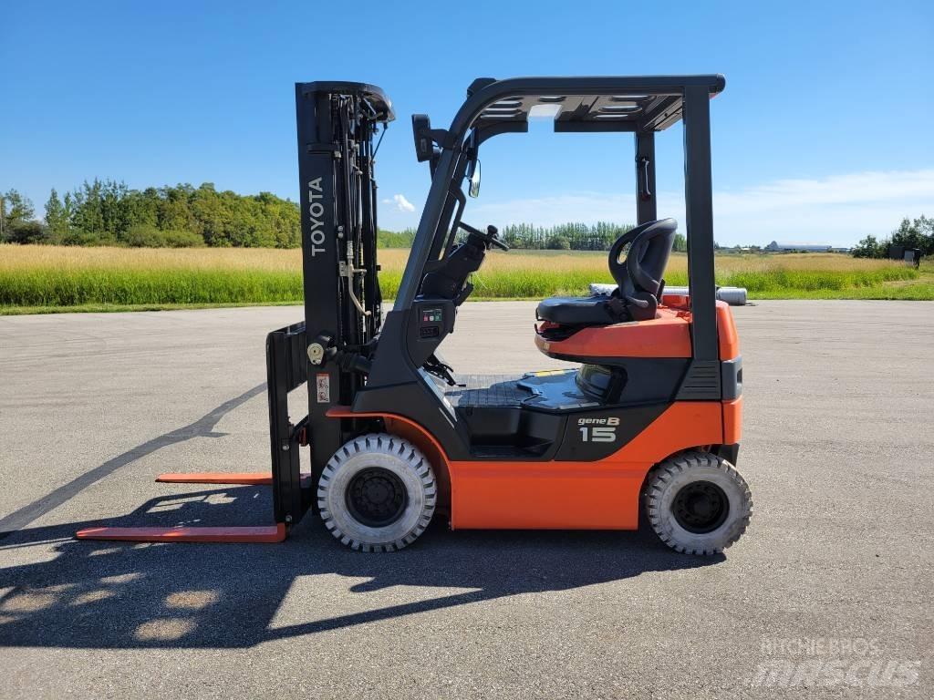 Toyota 8 FB 15 Akumulátorové vozíky