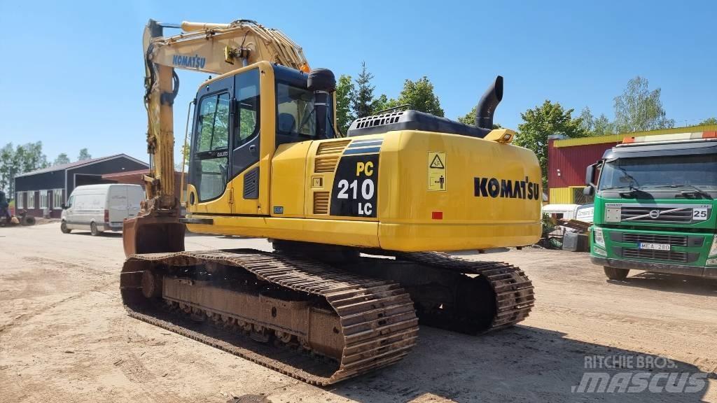 Komatsu PC 210 LC-8 Pásová rýpadla