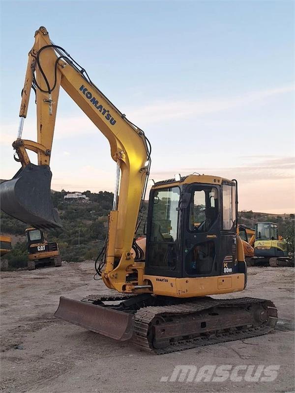 Komatsu PC80 Mini rýpadla < 7t