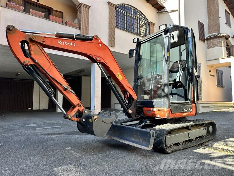 Kubota U27-4 Mini rýpadla < 7t