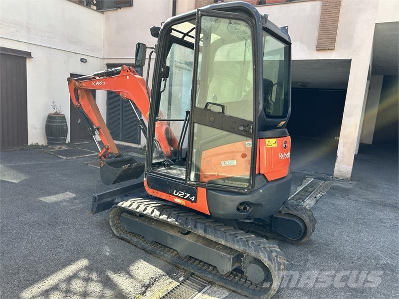 Kubota U27-4 Mini rýpadla < 7t