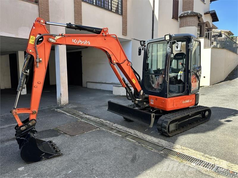 Kubota U36-4 Mini rýpadla < 7t