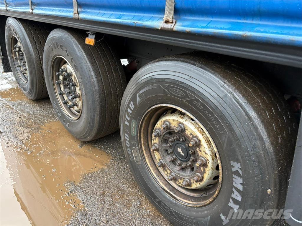 Schmitz 3aks Plachtové návěsy