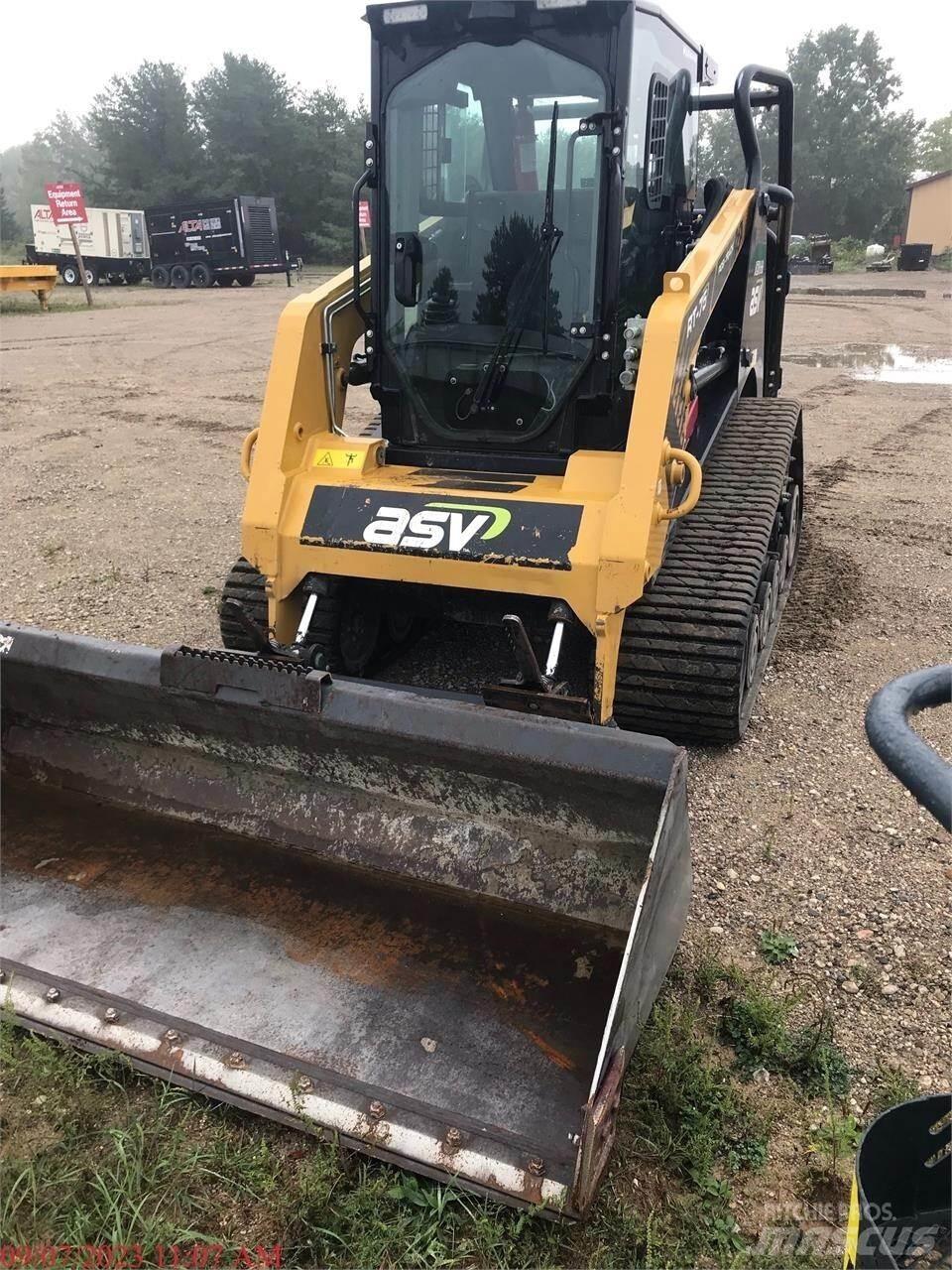 ASV POSI-TRACK RT75 Smykem řízené nakladače