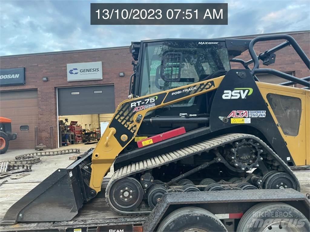 ASV POSI-TRACK RT75 Smykem řízené nakladače