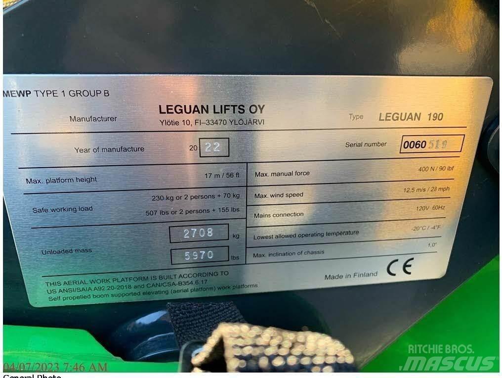 Avant LEGUAN 190 Kloubové plošiny