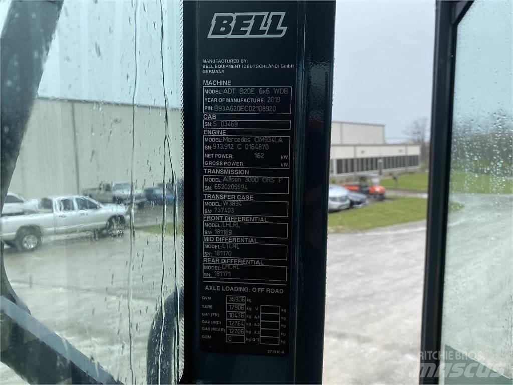 Bell B20E Kloubové dempry