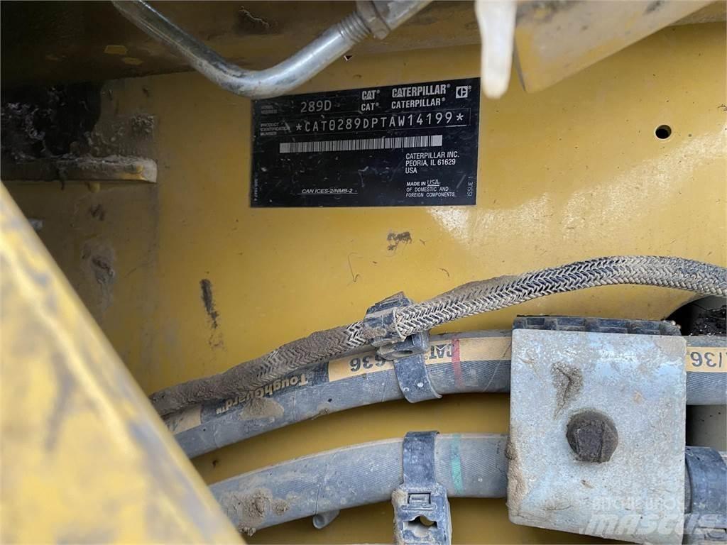 CAT 289D Smykem řízené nakladače