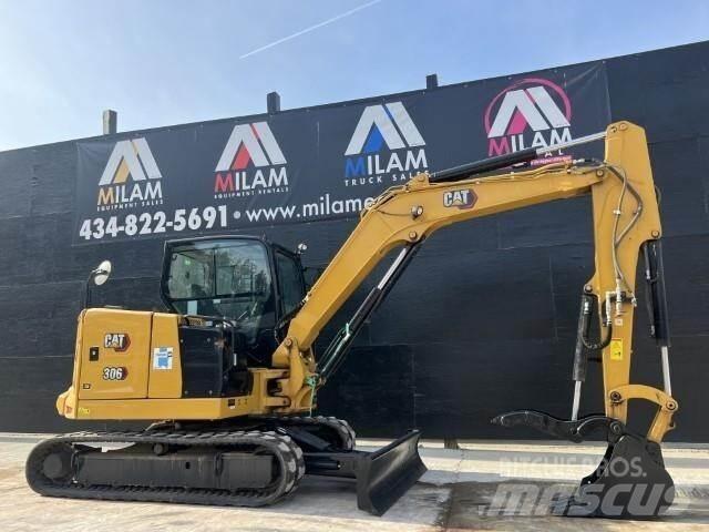 CAT 306CR Pásová rýpadla