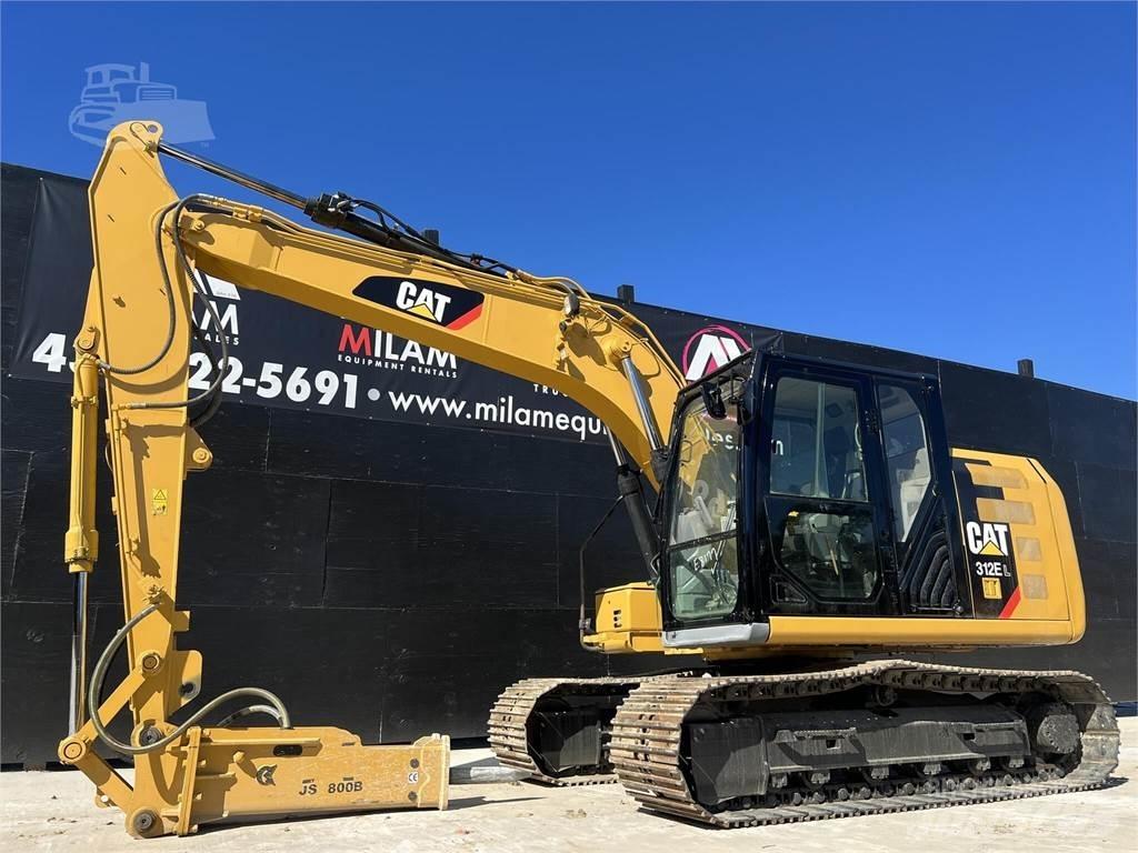 CAT 312E Stroje pro manipulaci s odpadem